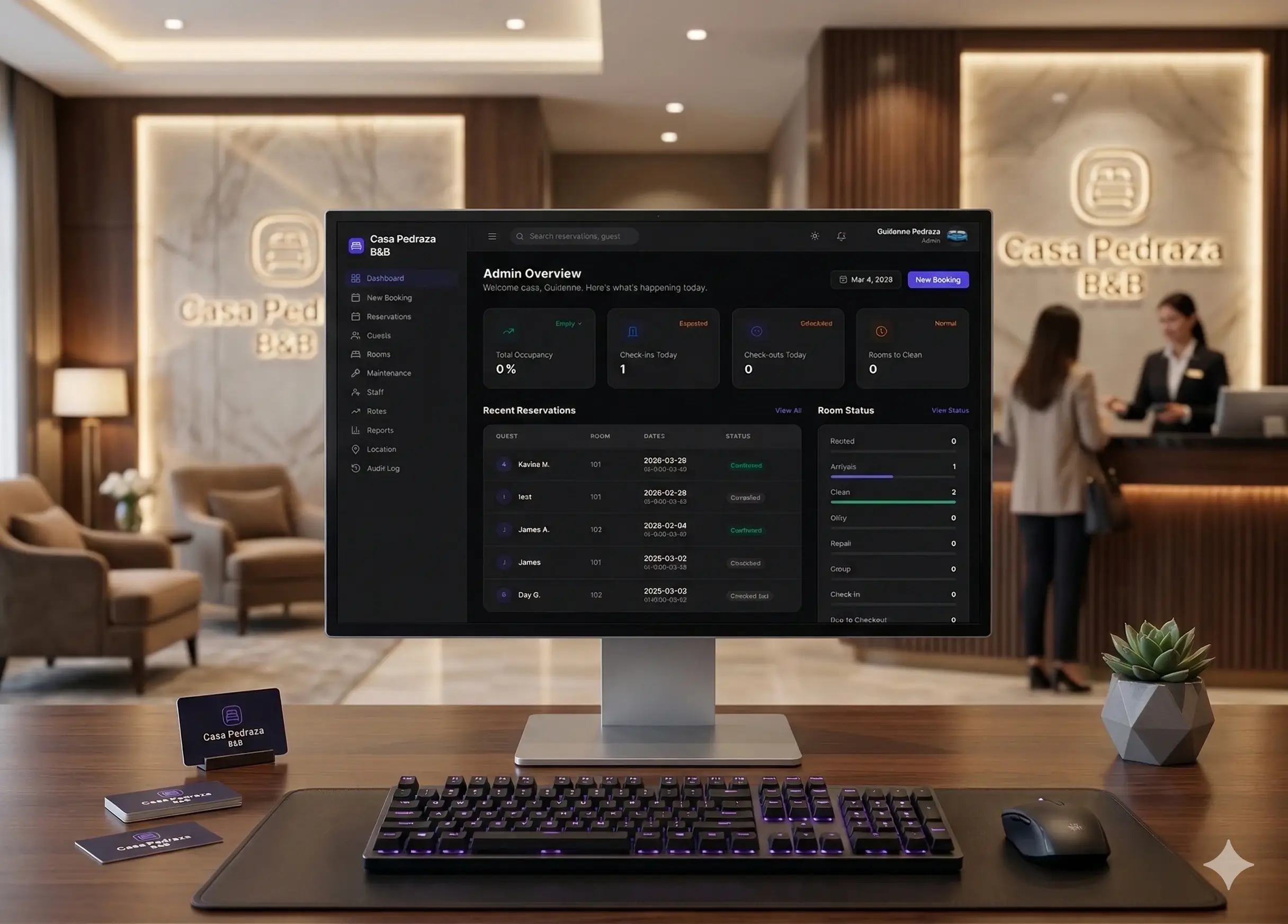 Admin Dashboard Screenshot